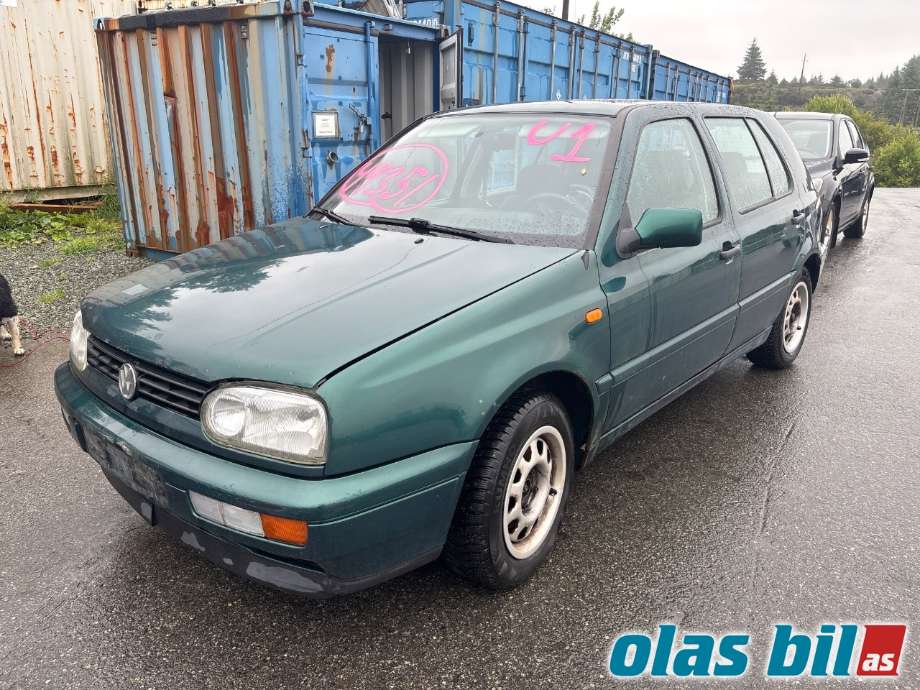 VW Golf III, 1992-1997  delebil , Motorkode: AFT