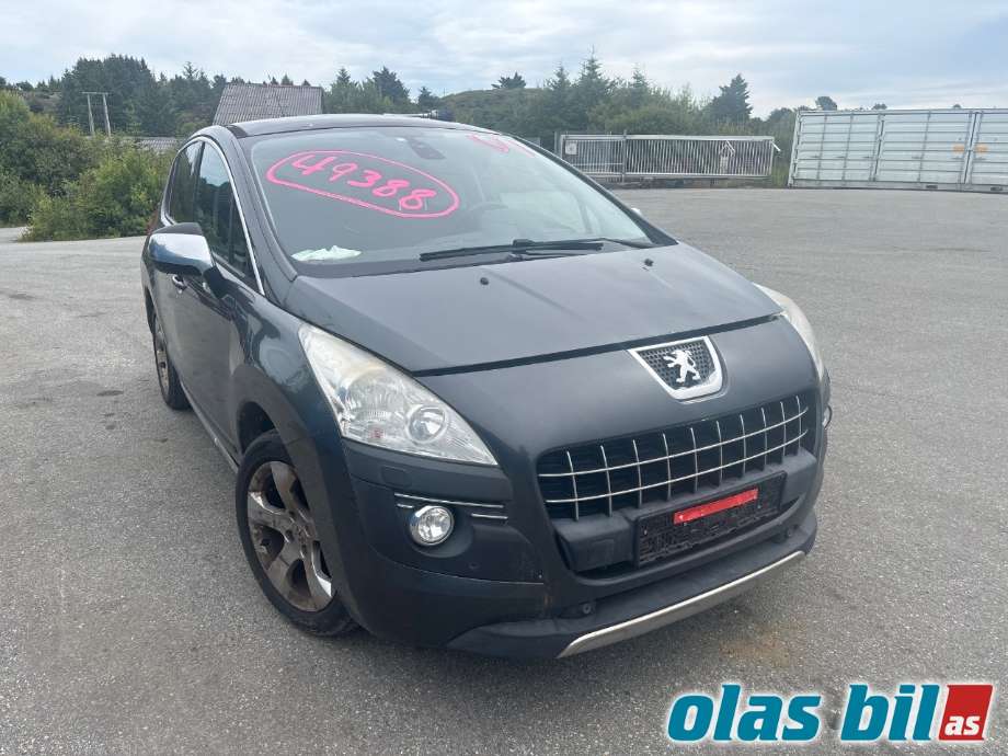 Peugeot 3008, 2009-2016 (Type I) delebil , Motorkode: 9HZ