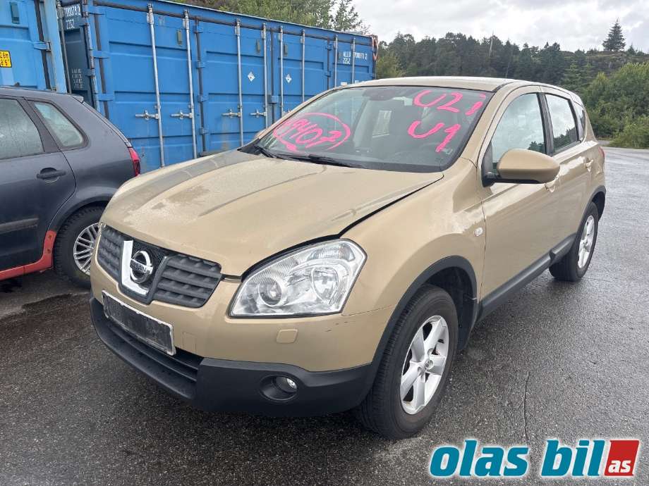 Nissan Qashqai 2007-2010 (Type I, Fase 1) , Motorkode: K9K, Girkassekode: