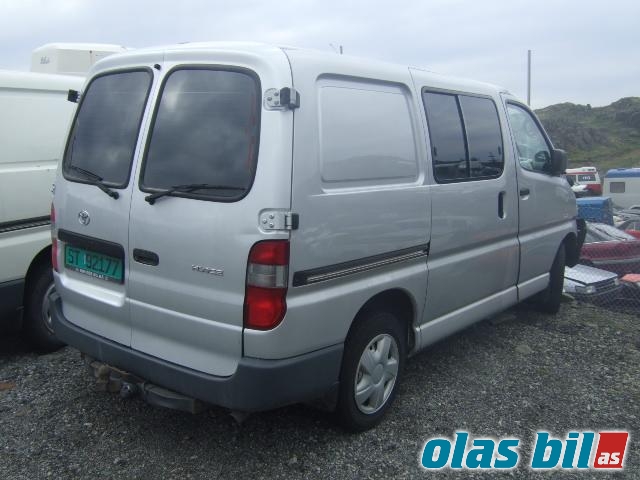 Toyota Hiace 2001-2006 (Fase 2) , Motorkode: 2KD-FTV, Girkassekode: AISIN  3040LE 3500