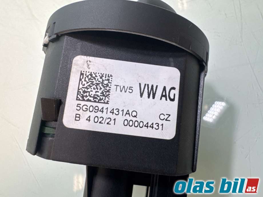 Bryter lys til VW Crafter 2016-->> (Type II)  (VOLKSWAGEN|5G0 941 431 BE||5G0 941 431 AQ)