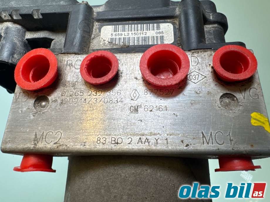 ABS sentral til Renault Trafic 2006-2014  (RENAULT|8200963331||0 265 232 356)