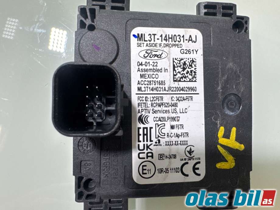 Sensor radar til Ford Mustang Mach-e 2020-->> (FORD (US)|2657693||ML3T-14H031-AJ)
