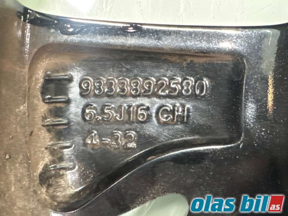 Felg aluminium til Opel Corsa F 2019-->> (OPEL||98 338 925 80)