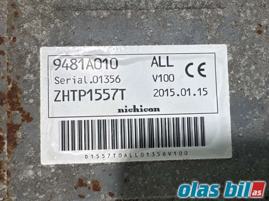 Batterilader (OBC - On Board Charger) til Citroën C-Zero 2011-2020  (CITROEN|16 132 415 80||9481A010)