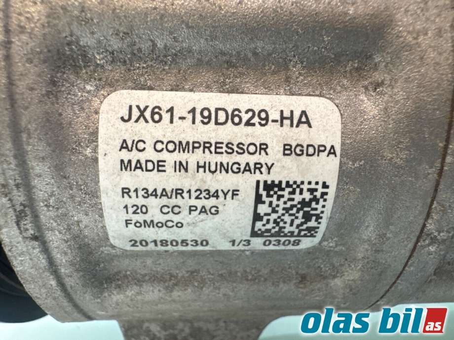 Aircondition kompressor til Ford Focus 2018-->> (Type IV)  (FORD|2634805||JX61-19D629-HA)