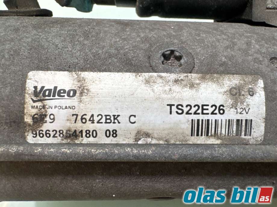 Starter diesel til Peugeot Partner 2015-2019 (Type II, Fase 2) (PEUGEOT|5802 AE|16 381 168 80|96 628 541 80)