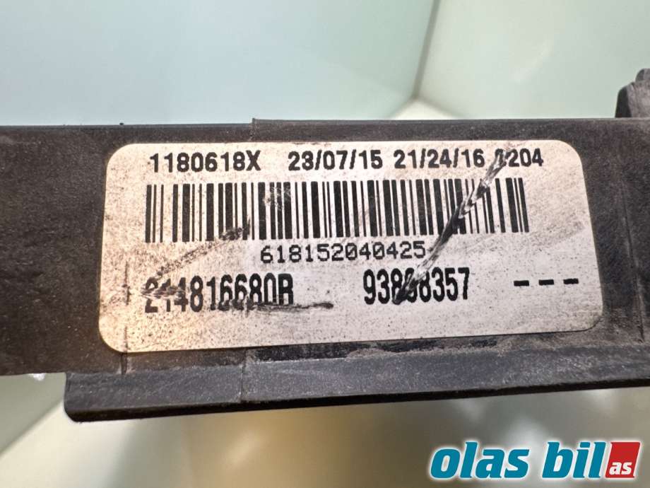 Kjølevifte til Opel Vivaro B 2014-2019  (OPEL|93868357|)