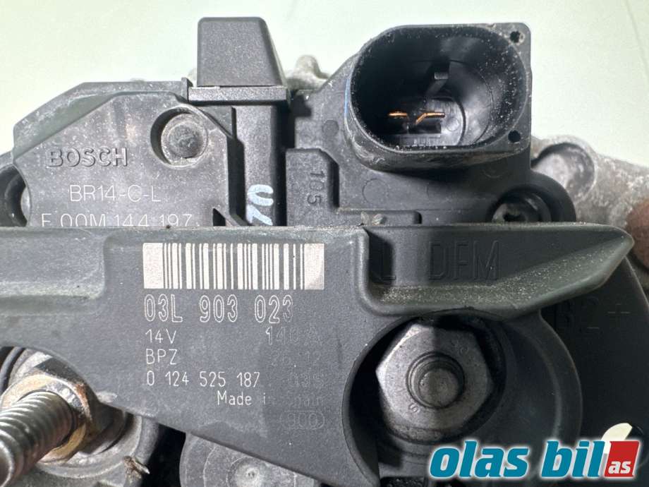 Dynamo til VW Caddy 2010-2015 (Type III, Fase 2)  (VOLKSWAGEN|03L 903 023|)