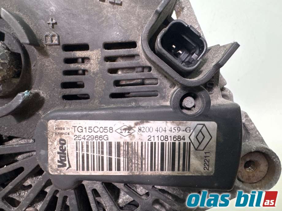 Dynamo til Opel Vivaro A 2006-2014 (OPEL|93161735||8200 404 459 G)