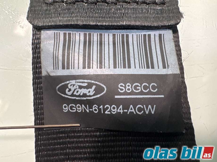 Sikkerhetsbelte foran høyre til Ford Galaxy 2010-2015 (Type III, Fase 2)  (FORD||9G9N-61294-ACW)