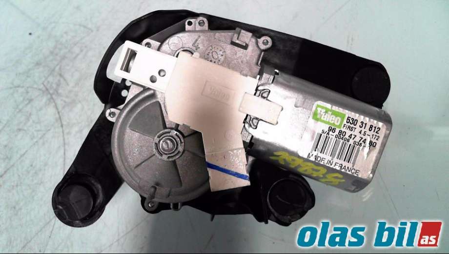 Viskermotor bakrute til Peugeot 3008 2009-2016 (Type I)  (6405 JQ||9680477480)