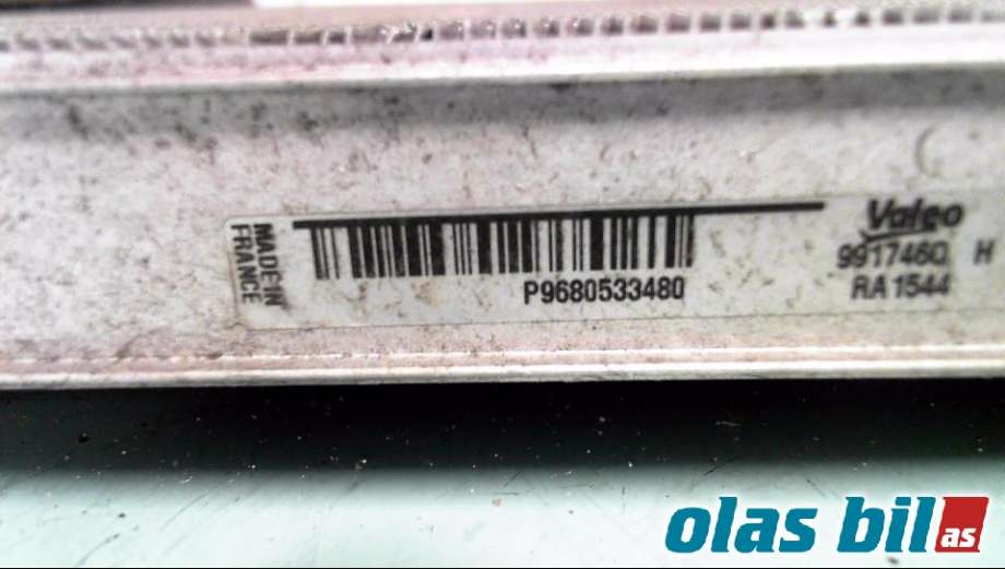 Radiator (manuell gir) til Peugeot 3008 2009-2016 (Type I)  (1330 W2||9680533480)