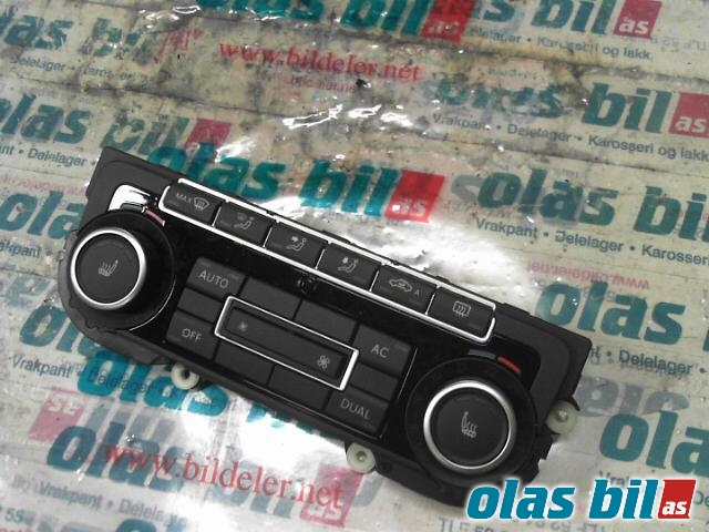 Varmeapparat betjening til VW Golf, Plus/Cross 2009-2013 (Fase 2) (5K0 907 044 HB||5K0907044ES)