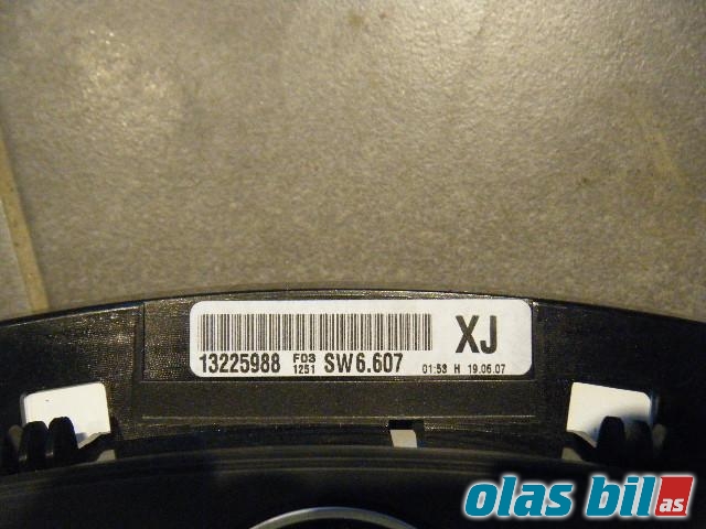 Instrumentpanel til Opel Astra H 2004-2009 (13225988||SW6.607 XJ)