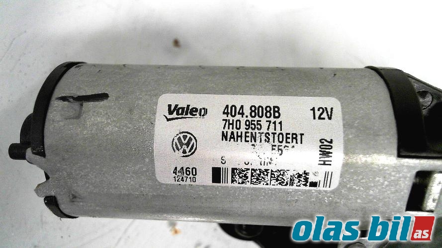 Viskermotor bakrute til VW Transporter / Caravelle 2009-2015 (Fase 2) (T5) (T5) (7H0 955 711|)