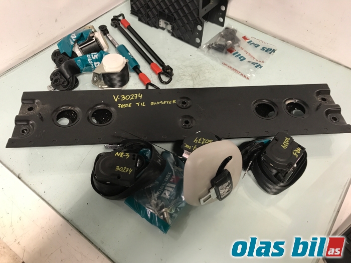 Innredning komplett til VW Touran 2007-2010 (Type I, Fase 2)  (NO PART ID|)