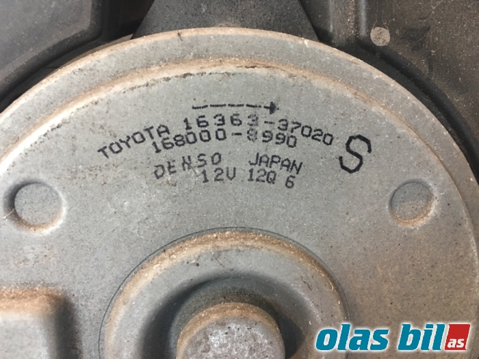 Kjølevifte til Toyota Prius +7 2012-2020 (Type III) (stasjonsvogn) (stasjonsvogn) (16363370;1636337020||1671137040)