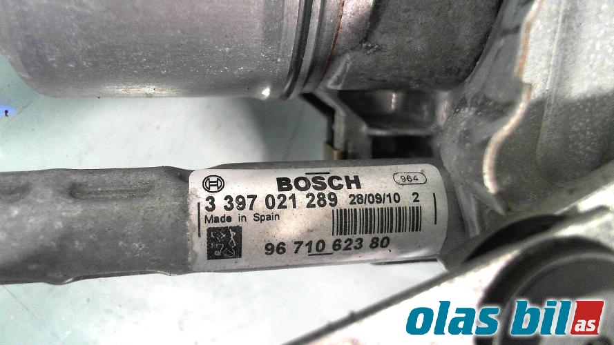 Viskermotor frontrute til Peugeot 5008 2010-2017 (Type I)  (6405 PX||13972205;9671062380)