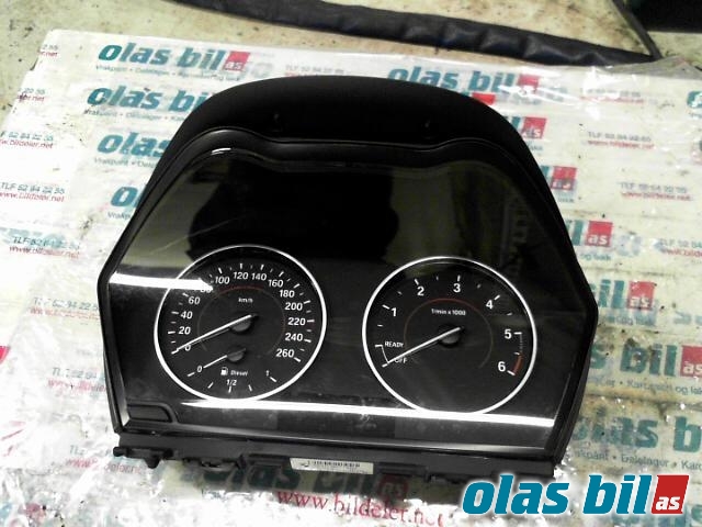 Instrumentpanel til BMW 1-Serie 2011-2015 (Fase 1) (F20/F21) (F20/F21) (62 10 8 794 223||62109277554)