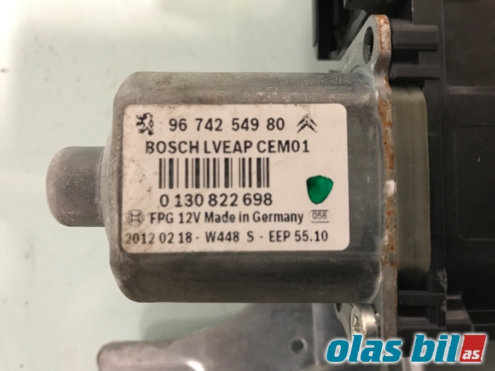 Ruteheis til Peugeot 208 2012-2019 (Type I)  (98 164 022 80|)