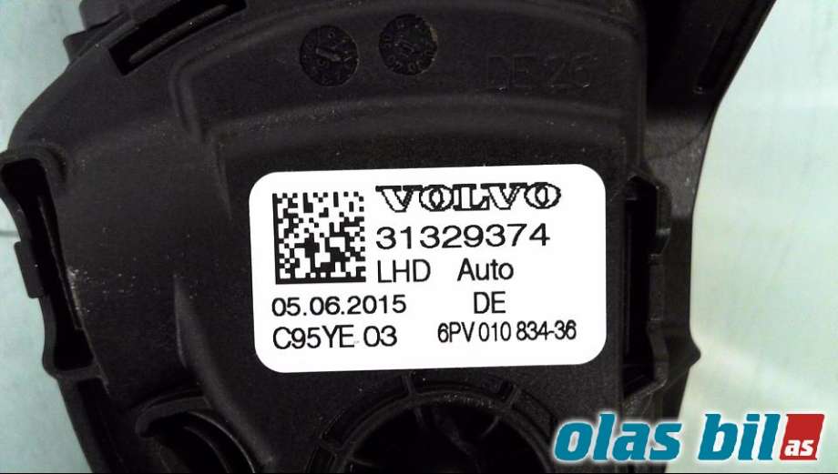 Pedal gass til Volvo V60/V60 CC 2013-2018 (Type I, Fase 2) (31329374|)