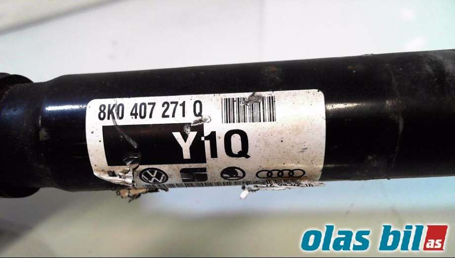 Drivaksel høyre foran til Audi A5 2007-2016 (Type I)  (8K0 407 271 AJ|8K0 407 451 DX|)