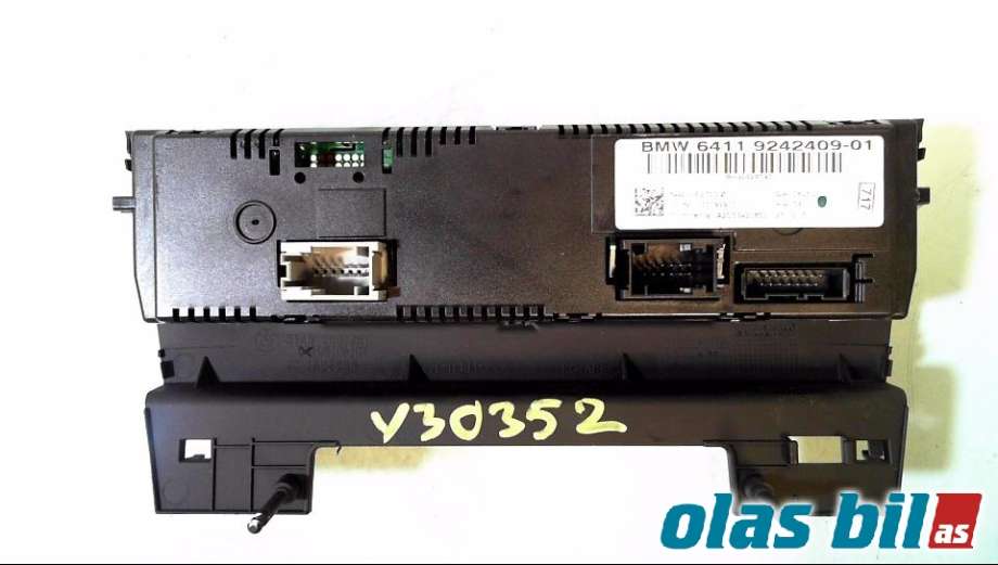 Varmeapparat betjening til BMW X1 2009-2015 (E84) (E84) (64 11 9 292 262||64119242409)