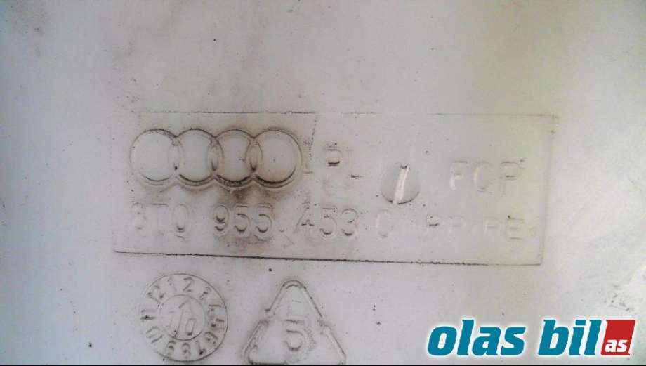 Spylertank til Audi A5 2007-2016 (Type I)  (8T0 955 453 C|)