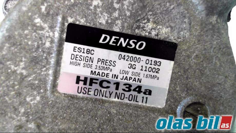 Aircondition kompressor til Toyota Prius 2004-2009 (Type II) (COMBI) (COMBI) (8837047010||042000-0193)