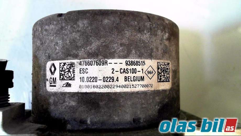 ABS sentral til Opel Vivaro B 2014-2019 (95524008||93868515)