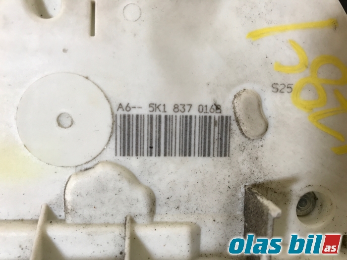 Låsekasse høyre til VW Golf VI 2008-2012  (5K1 837 016 B|)