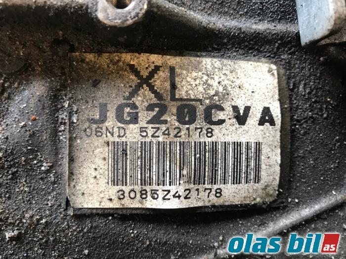 Girkasse manuell 6-trinn til Nissan Qashqai 2007-2010 (Type I, Fase 1)  (32010JG20C|)
