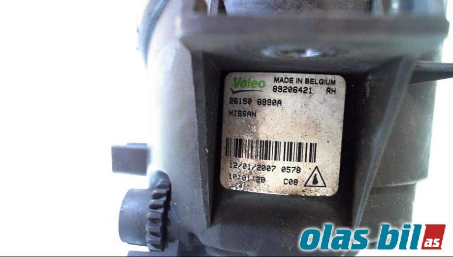Tåkelykt høyre foran til Nissan Qashqai 2007-2010 (Type I, Fase 1) (B6A558990A||26150-8990A)