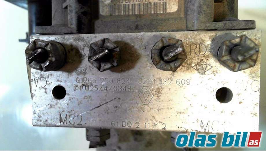 ABS sentral til Renault Kangoo 2008-2021 (Type II) (8201132644||8201 132 609)