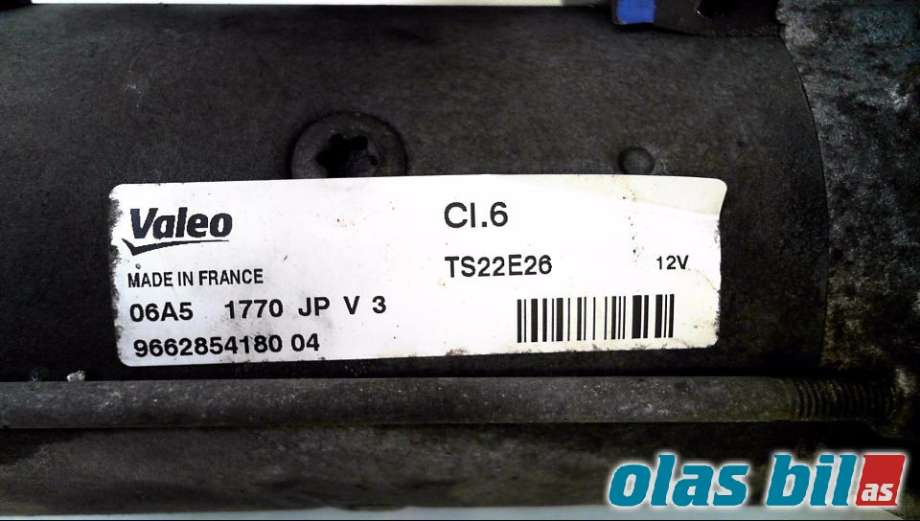 Starter diesel til Citroën Berlingo 2015-2019 (Type II, Fase 2)  (5802 AE|)