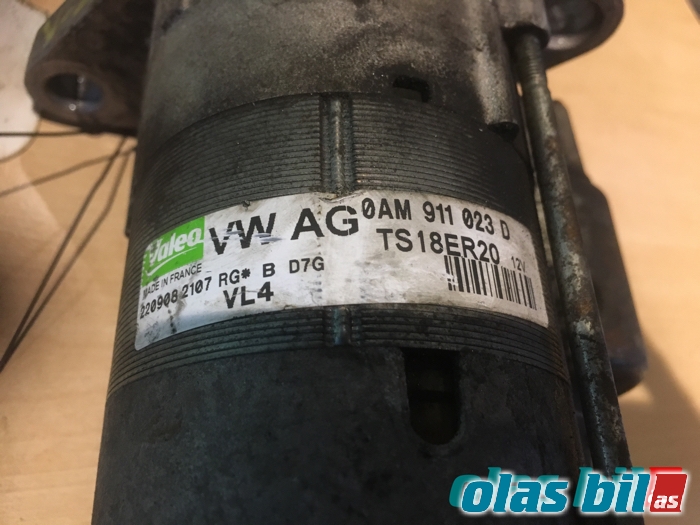 Starter diesel til VW Touran 2007-2010 (Type I, Fase 2)  (0AM 911 023 Q||0AM 911 023 D)