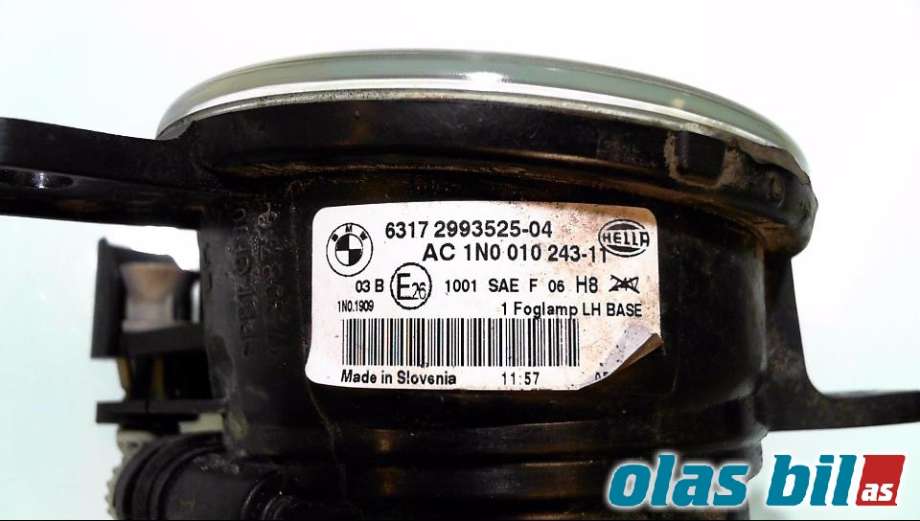 Tåkelykt høyre foran til BMW X1 2009-2015 (E84) (E84) (63 17 2 993 525|)