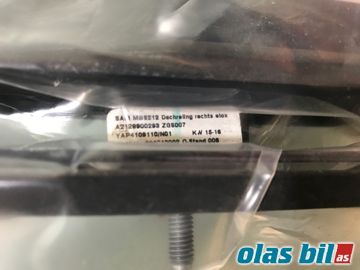 Takrails til Mercedes E-Klasse 2013-2016 (Fase 2) (W212) (W212) (A 212 890 02 93||A 212 89 00 293)