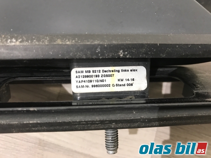Takrails til Mercedes E-Klasse 2013-2016 (Fase 2) (W212) (W212) (A 212 890 01 93||A 212 89 00 193)