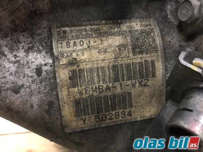 Girkasse manuell 6-trinn til Mitsubishi Outlander 2012-2015 (Type III, Fase 1)  (2500A358|)