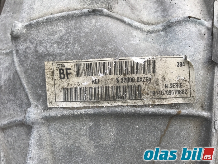 Girkasse manuell 6-trinn til Nissan Navara 2005-2010 (Fase 1) (D40) (D40) (3201010ZG4|)