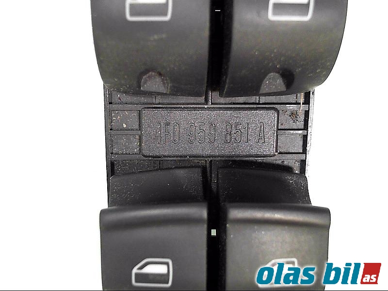 Bryter ruteheis til Audi A6 2005-2008 (Type III, Fase 1) (C6) (C6) (4F0 959 851 G||4F0 959 851 A)