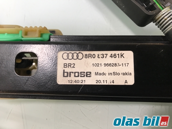 Ruteheis til Audi Q5 2012-2017 (Type I, Fase 2) (8R0 837 461 K||8R0 837 461 G)