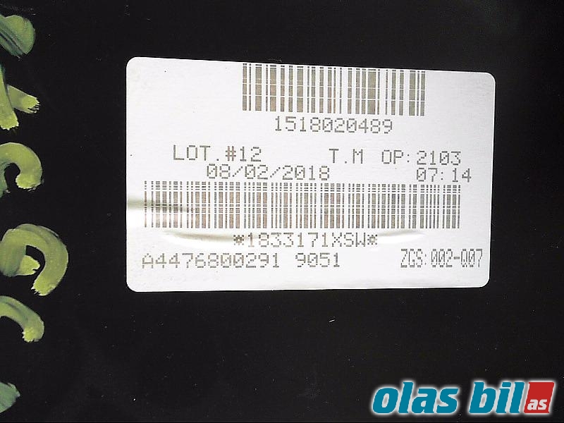 Hanskerom til Mercedes Vito 2014-->> (W447) (W447) (A 447 680 02 91|)