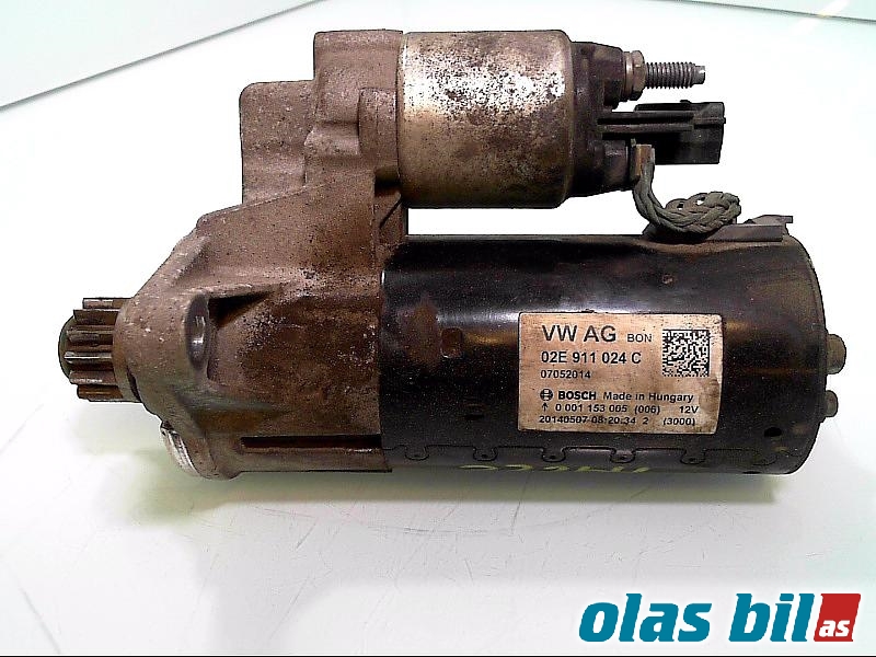 Starter diesel til VW Passat, 2011-2015 (B7) (B7) (02E 911 024 CX)