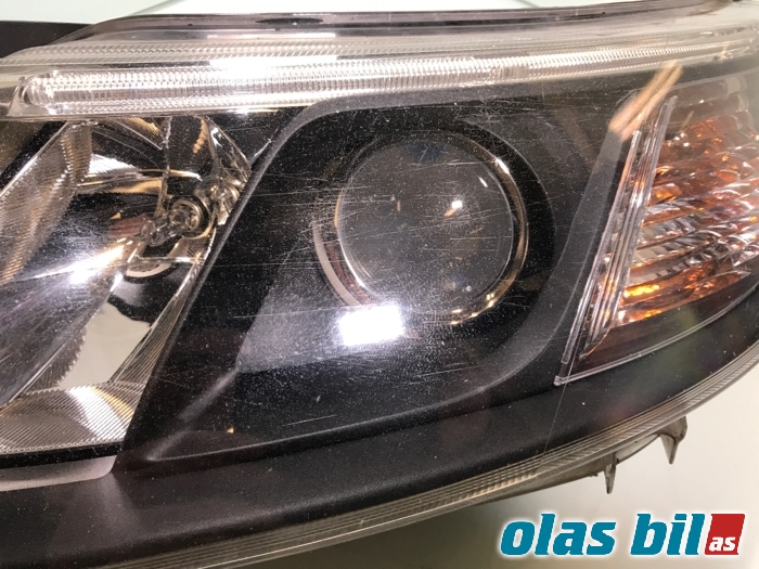 Frontlykt venstre halogen til Saab 9-3 2008-2011 (Type II, Fase 2)  (NO PART ID||12770137)