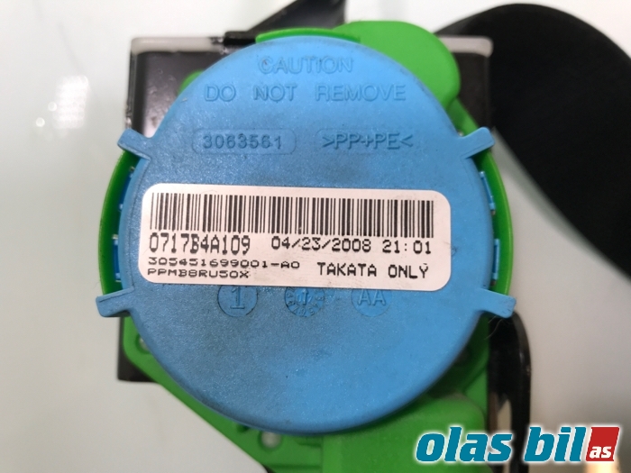 Sikkerhetsbelte foran høyre til Saab 9-3 2008-2011 (Type II, Fase 2) (NO PART ID||12756364)