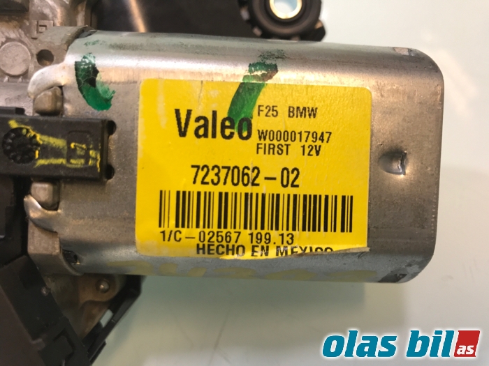 Viskermotor bakrute til BMW X3 2010-2017 (F25) (F25) (67 63 7 237 062||7237062-02)