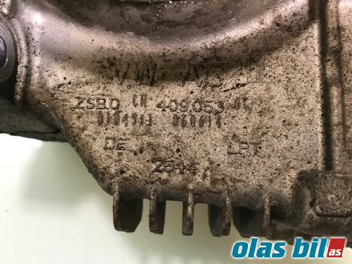 Girkasse 4WD fordelingskasse til Audi A3 2012-2016 (Type III, Fase 1)  (0CN 409 053 AE|)